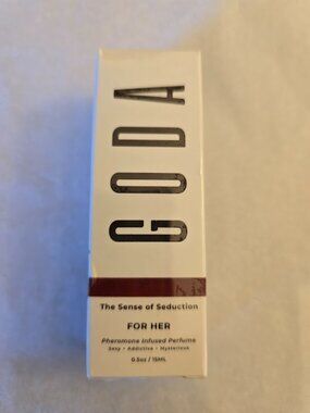 GODA The Sense of seduction NIB sealed for her Pheromone infused perfume .5oz